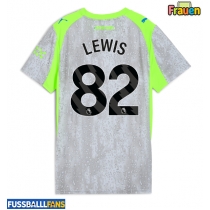 Manchester City Rico Lewis #82 3rd trikot Frauen 2025-26 Kurzarm
